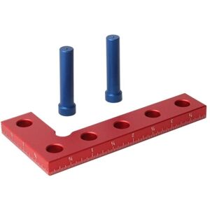 TLILY Woodworking Center Scriber 90 Degree Square Edge Marking Tool Aluminum Alloy Carpentry Pocket Gauge(Inch) TLILY Woodworking Center Scriber 90 Degree Square Edge Marking Tool Aluminum Alloy Carpentry Pocket Gauge(Inch)