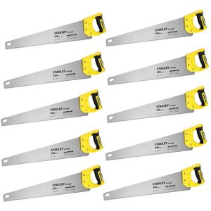 Stanley - X10 Sharpcut Handsaw 22 Inch 550mm 11TPI STA120372 1-20-372 STHT20372-1 Stanley - X10 Sharpcut Handsaw 22 Inch 550mm 11TPI STA120372 1-20-372 STHT20372-1