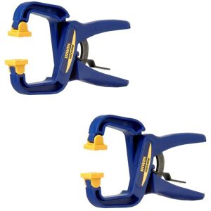 Irwin - X2 Quick Grip 38mm 1 1/2 Inch Handi Clamps 20kg Non Marking Q/G59100 Irwin - X2 Quick Grip 38mm 1 1/2 Inch Handi Clamps 20kg Non Marking Q/G59100