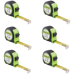 Stanley - X6 Hi-Vis 5m 16ft Tylon Tape Measure Green STA130696NHV STA130602HG Stanley - X6 Hi-Vis 5m 16ft Tylon Tape Measure Green STA130696NHV STA130602HG