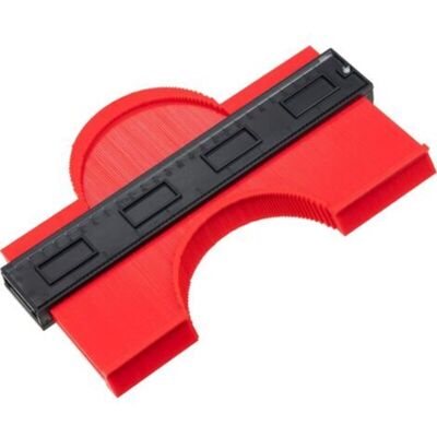 MCBOSON 10-inch Contour Gauge Duplicator Multi-purpose Shape Measuring Tool Precise Wood Tile Marker MCBOSON 10-inch Contour Gauge Duplicator Multi-purpose Shape Measuring Tool Precise Wood Tile Marker