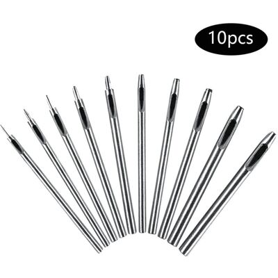 WOIYIC 10 Pcs Leather Punch Punch Punch Punch Leather Punch Paper Gasket Engine Hollow Hole Round Steel Hollow Punch Set Leather Hollow Punch WOIYIC 10 Pcs Leather Punch Punch Punch Punch Leather Punch Paper Gasket Engine Hollow Hole Round Steel Hollow Punch Set Leather Hollow Punch