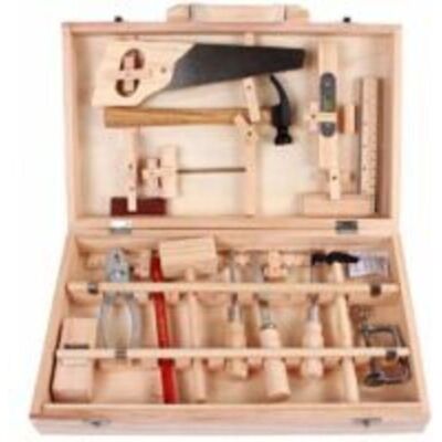 SNQ 16-piece children's tool set, carpenter's toolbox, real tools, disassembly and reassembly, multifunctional woodworking kit SNQ 16-piece children's tool set, carpenter's toolbox, real tools, disassembly and reassembly, multifunctional woodworking kit