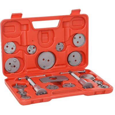 18 Pieces Disc Brake Caliper Wind Back Tool Kit Vidaxl 18 Pieces Disc Brake Caliper Wind Back Tool Kit Vidaxl
