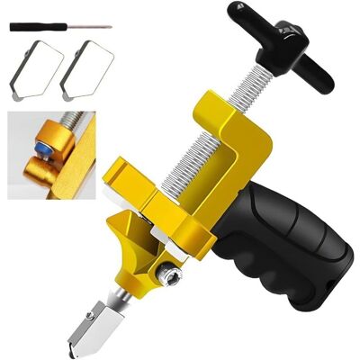 YS-YALOTRS 2-in-1 Glass Cutting Tool Kit: Portable Handheld Tungsten Glass Knife with 2 Bonus Tungsten Blades and Screwdriver YS-YALOTRS 2-in-1 Glass Cutting Tool Kit: Portable Handheld Tungsten Glass Knife with 2 Bonus Tungsten Blades and Screwdriver