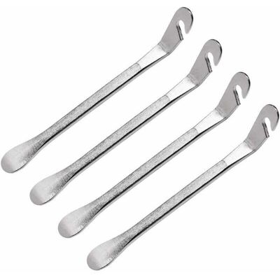 TEHTUY 4PCS Bicycle Tire Lever, Manual Tire Changer, Steel Bicycle Tire Lever, Bicycle Tire Remover, Tire Lever Shovel, Bicycle Tool, Wheel Repair Lever Kit TEHTUY 4PCS Bicycle Tire Lever, Manual Tire Changer, Steel Bicycle Tire Lever, Bicycle Tire Remover, Tire Lever Shovel, Bicycle Tool, Wheel Repair Lever Kit