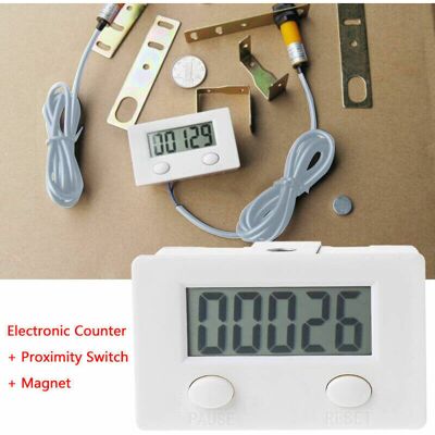 TEHTUY 5-Digit Digital Electronic Meter Punch Magnetic Inductive Proximity Switch AU TEHTUY 5-Digit Digital Electronic Meter Punch Magnetic Inductive Proximity Switch AU
