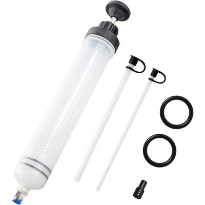Odipie - 500 ml oil syringe, oil suction syringe, transfer pump, brake fluid syringe with extension tube, hand pump drain syringe Odipie - 500 ml oil syringe, oil suction syringe, transfer pump, brake fluid syringe with extension tube, hand pump drain syringe