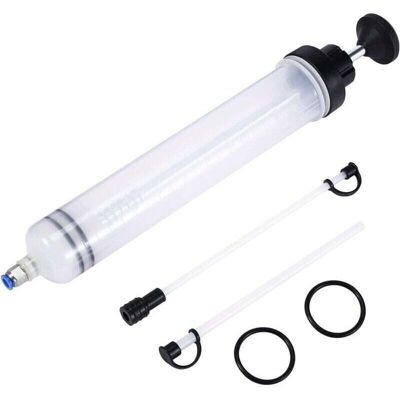 TEHTUY 500cc Oil Syringe, Oil Suction Pump, Oil Suction Pump, Gear Oil Extractor, Brake Fluid and Antifreeze Extractor - Hand Pump Transfer Tool TEHTUY 500cc Oil Syringe, Oil Suction Pump, Oil Suction Pump, Gear Oil Extractor, Brake Fluid and Antifreeze Extractor - Hand Pump Transfer Tool