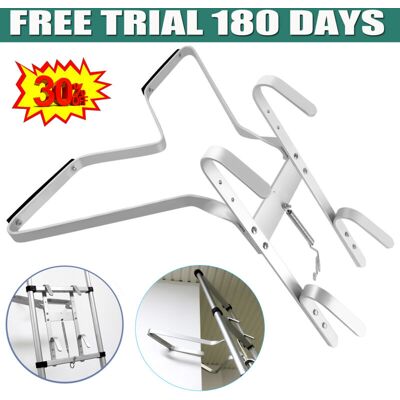 DAYPLUS Aluminum v Shaped Ladder Stand Off/ladder Support Stay Accessorry Safety Tool DAYPLUS Aluminum v Shaped Ladder Stand Off/ladder Support Stay Accessorry Safety Tool