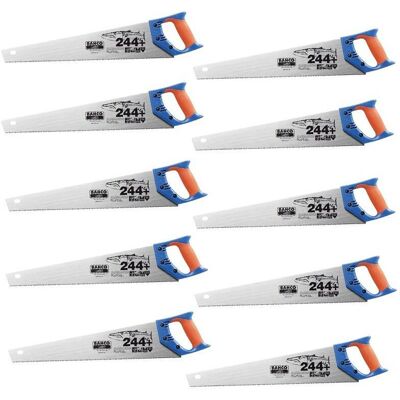 Bahco - BAH244P22 Barracuda Handsaw 550mm 22in 7tpi 244P U7-HP - Pack of 10 Bahco - BAH244P22 Barracuda Handsaw 550mm 22in 7tpi 244P U7-HP - Pack of 10