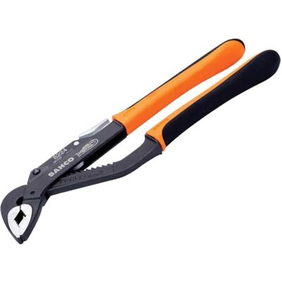 Bahco - Ergo 8224 250mm (10'') Slip Joint Waterpump Pipe Nut Plier 45mm Capacity Bahco - Ergo 8224 250mm (10'') Slip Joint Waterpump Pipe Nut Plier 45mm Capacity