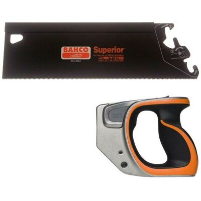 Bahco Ergo Right Hand Saw Handle EX-RM Medium EX-14-TEN-C Ergo Handsaw Fine Cut Bahco Ergo Right Hand Saw Handle EX-RM Medium EX-14-TEN-C Ergo Handsaw Fine Cut