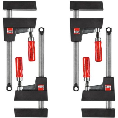Bessey - Uni Clamp UniKlamp UK100 Large Contact Area Parallel Jaws 1000/80 X4 Bessey - Uni Clamp UniKlamp UK100 Large Contact Area Parallel Jaws 1000/80 X4