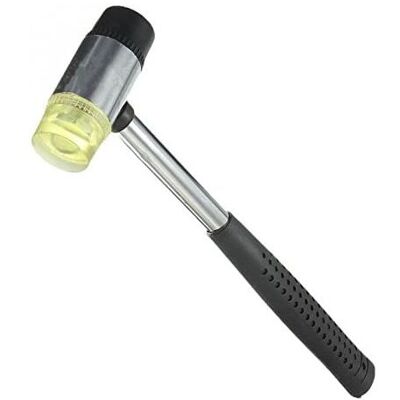 IKODM BigTron Double-sided Mallet Diameter 25mm - Rubber Hammer for Leathercraft Home Improvement IKODM BigTron Double-sided Mallet Diameter 25mm - Rubber Hammer for Leathercraft Home Improvement
