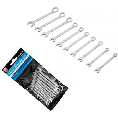 Blue Spot Tools - BlueSpot 10pc Mini Metric Combination Spanner Wrench Set 4mm - 11mm Blue Spot Tools - BlueSpot 10pc Mini Metric Combination Spanner Wrench Set 4mm - 11mm