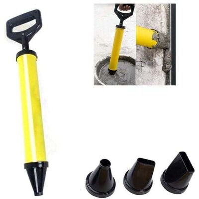 Ymyny - Caulking Gun Pointer, Grout Gun for Mortar and Mortar with Mortar Pump and 4 Nozzles mumu Ymyny - Caulking Gun Pointer, Grout Gun for Mortar and Mortar with Mortar Pump and 4 Nozzles mumu