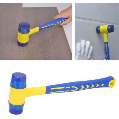 CCYKXA 9.7 oz Rubber Hammer Mini Detachable Hammer Door Window Mallets Woodworking Mallets for Flooring Installation CCYKXA 9.7 oz Rubber Hammer Mini Detachable Hammer Door Window Mallets Woodworking Mallets for Flooring Installation