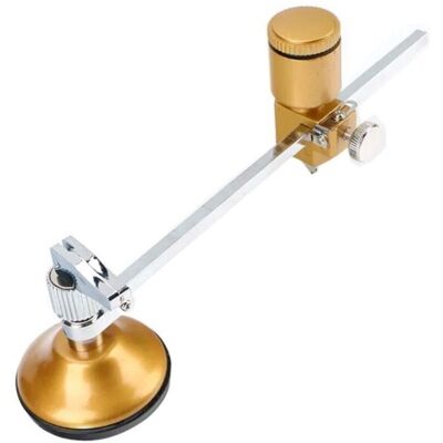 TORMATOR Circular glass cutter, heavy-duty circular glass cutter with suction cup, compass-type circular cutter for glass and ceramic tiles, industrial quality TORMATOR Circular glass cutter, heavy-duty circular glass cutter with suction cup, compass-type circular cutter for glass and ceramic tiles, industrial quality