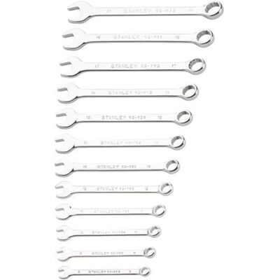 Stanley - STMT82843-0 Combination Spanner Wrench Set 12 Piece STA082843 Stanley - STMT82843-0 Combination Spanner Wrench Set 12 Piece STA082843