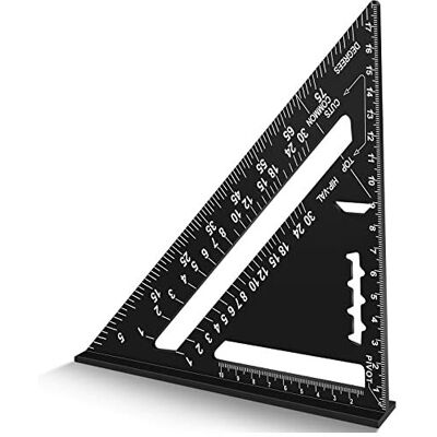 High Precision Measuring Tools, Carpenter Squares, Aluminum Multifunctional Ruler, Scribing Tools for Carpenter, Roofer, Engineer, diy Tools - Csparkv High Precision Measuring Tools, Carpenter Squares, Aluminum Multifunctional Ruler, Scribing Tools for Carpenter, Roofer, Engineer, diy Tools - Csparkv