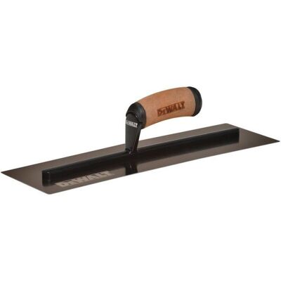 Dewalt - Drywall EU2-973 Curved Gold Stainless Steel Finishing Trowel 16in DDW2973 Dewalt - Drywall EU2-973 Curved Gold Stainless Steel Finishing Trowel 16in DDW2973
