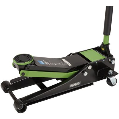 Draper 3-Tonne Green Trolley Jack Model 28485 – Heavy-Duty Hydraulic Car Jack Draper 3-Tonne Green Trolley Jack Model 28485 – Heavy-Duty Hydraulic Car Jack
