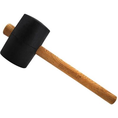 Fsc Black Rubber Mallet 40oz FAIRMB40FSC - Faithfull Fsc Black Rubber Mallet 40oz FAIRMB40FSC - Faithfull