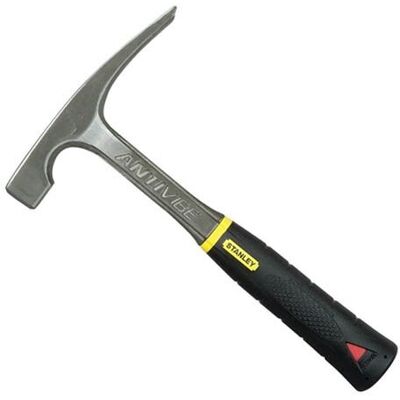 Stanley - 20oz Anti Vibe Brick Hammer STA154022 1-54-022 Brick Cutting Masonary Stanley - 20oz Anti Vibe Brick Hammer STA154022 1-54-022 Brick Cutting Masonary