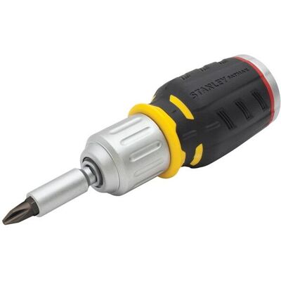 Stanley - 0-62-688 FatMax Ratchet Stubby Screwdriver 6 Piece FMHT0-62688 STA062688 Stanley - 0-62-688 FatMax Ratchet Stubby Screwdriver 6 Piece FMHT0-62688 STA062688