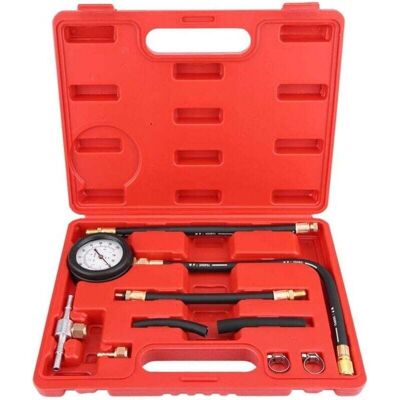 SNQ Fuel Injection Pressure Gauge 0-100PSI, TU-113 Fuel/Oil Pressure Tester Gasoline Gauge Fuel Pressure Diagnostic Tool SNQ Fuel Injection Pressure Gauge 0-100PSI, TU-113 Fuel/Oil Pressure Tester Gasoline Gauge Fuel Pressure Diagnostic Tool