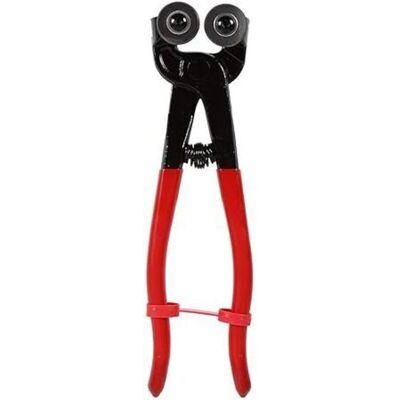 YMYNY Glass Cutter - Mosaic Pliers, 200mm Heavy Duty Glass Mosaic Cutter Round Cutter Ceramic Tile Cutter Cutting Job Tool 8-Inch Round Double Wheel Pliers YMYNY Glass Cutter - Mosaic Pliers, 200mm Heavy Duty Glass Mosaic Cutter Round Cutter Ceramic Tile Cutter Cutting Job Tool 8-Inch Round Double Wheel Pliers