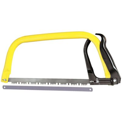 Stanley - STA120447 1-20-447 Hack Bowsaw Steel 300mm 12'' Plus Extra Hacksaw Blade Stanley - STA120447 1-20-447 Hack Bowsaw Steel 300mm 12'' Plus Extra Hacksaw Blade