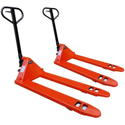Securefix Direct - Hand Pump Pallet Truck Jack 2 Ton X2 (Fully Assembled Heavy Duty Euro Manual Trolley 2T 2000KG) Securefix Direct - Hand Pump Pallet Truck Jack 2 Ton X2 (Fully Assembled Heavy Duty Euro Manual Trolley 2T 2000KG)