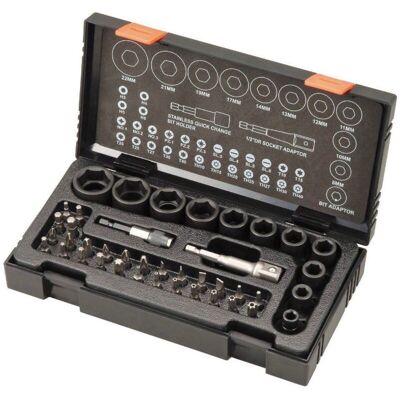 HiKOKI 752500 Impact Socket & Bit Set - 41 Pieces HiKOKI 752500 Impact Socket & Bit Set - 41 Pieces