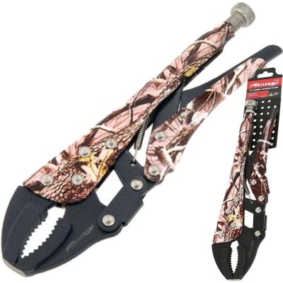 Neilsen 12" Round Jaw Jumbo Locking Plier Grip Wrench Clamp Tool Metal Work Neilsen 12" Round Jaw Jumbo Locking Plier Grip Wrench Clamp Tool Metal Work