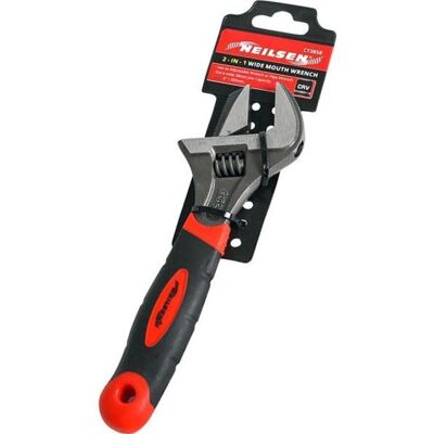 Neilsen - CT3858 - 8 in - 2 in 1 Wide Mouth - Wrench Neilsen - CT3858 - 8 in - 2 in 1 Wide Mouth - Wrench