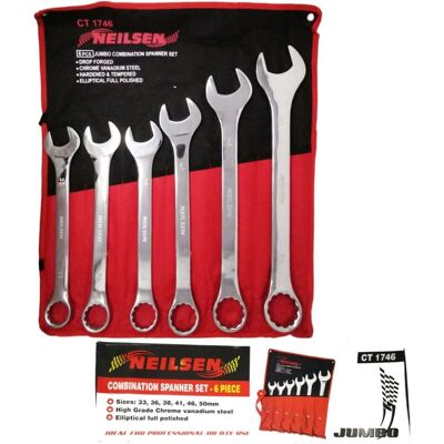 Neilsen CT1746 - 6-piece - Sizes 33-50 mm - Spanner set Neilsen CT1746 - 6-piece - Sizes 33-50 mm - Spanner set