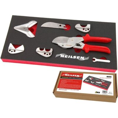 Neilsen 8pc Multi Angle Miter Shear Scissors Trim Cutter Cutting Tool Set Neilsen 8pc Multi Angle Miter Shear Scissors Trim Cutter Cutting Tool Set