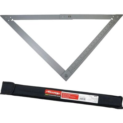 Neilsen Folding Framing Square Carpenters Steel 600mm Rafters Metric Imperial Neilsen Folding Framing Square Carpenters Steel 600mm Rafters Metric Imperial