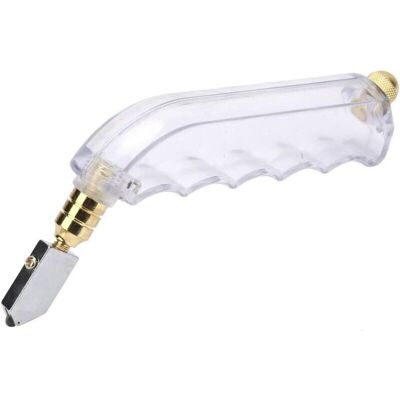 TORMATOR Oil-Powered Handheld Alloy Gun Handle Glass Cutter Set, Mirror and Tile Cutting Tool for Cutting Thick Glass and Ceramic Tiles TORMATOR Oil-Powered Handheld Alloy Gun Handle Glass Cutter Set, Mirror and Tile Cutting Tool for Cutting Thick Glass and Ceramic Tiles