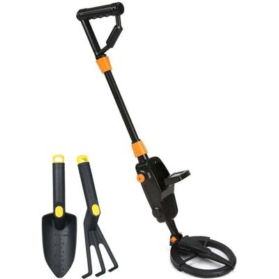 WOIYIC Underground Metal Detector – Powered By 1 X 9v Battery – 130mm Sensitivity – Lcd Screen And Audio Alert – Shovel And Stand Included WOIYIC Underground Metal Detector – Powered By 1 X 9v Battery – 130mm Sensitivity – Lcd Screen And Audio Alert – Shovel And Stand Included