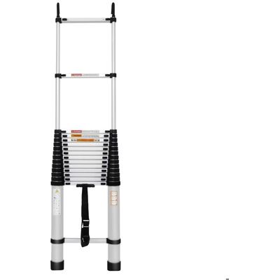 DAYPLUS Straight Ladder 6.2m Non-slip Aluminum, 2 Hooks Included, Compact Folding, Maximum Load Capacity 150kg. DAYPLUS Straight Ladder 6.2m Non-slip Aluminum, 2 Hooks Included, Compact Folding, Maximum Load Capacity 150kg.