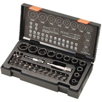 HiKOKI 752500 Impact Socket & Bit Set - 41 Pieces HiKOKI 752500 Impact Socket & Bit Set - 41 Pieces