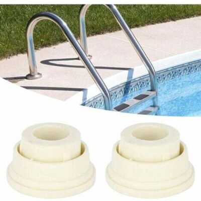 OEM Pool Escalator Rubber Plug For Pool Ladder Bumper Plug Set Of 2 Pieces White Ladder Feet Pool Ladder Rubber Plug Bumper Guard Replacement Pads Underwater Ladders OEM Pool Escalator Rubber Plug For Pool Ladder Bumper Plug Set Of 2 Pieces White Ladder Feet Pool Ladder Rubber Plug Bumper Guard Replacement Pads Underwater Ladders