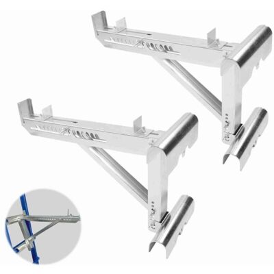 OEM – 2-piece Adjustable Ladder Jack – Alloy Steel – Supports Up To 120 Kg – Easy Adjustment For Round And D-shaped Ladders OEM – 2-piece Adjustable Ladder Jack – Alloy Steel – Supports Up To 120 Kg – Easy Adjustment For Round And D-shaped Ladders