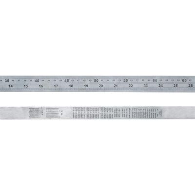 Faithfull FAIRULE1000S Steel Rule - 1m, Stainless Steel, Inch & Metric Faithfull FAIRULE1000S Steel Rule - 1m, Stainless Steel, Inch & Metric