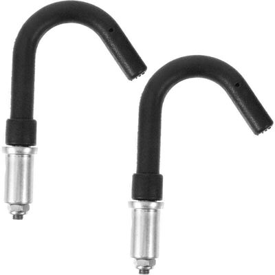 OEM Set Of 2 Ladder Wall Hooks - Ladder Wall Bracket - Wall Stabiliser For Gutters - Telescopic Ladder Hooks - Accessories For Extension Ladders - Floor Mat OEM Set Of 2 Ladder Wall Hooks - Ladder Wall Bracket - Wall Stabiliser For Gutters - Telescopic Ladder Hooks - Accessories For Extension Ladders - Floor Mat