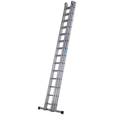 Zarges 4031426 Everest Square-rung Extension Ladder 3-part 3 X 14 Zar4031426 Zarges 4031426 Everest Square-rung Extension Ladder 3-part 3 X 14 Zar4031426