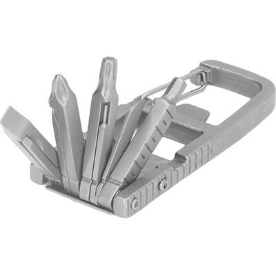 SIOKS 12-in-1 Stainless Steel Pocket Tool Edc Keychain Bottle Opener Wrench Cutter Screwdriver Nail File Multifunctional Outdoor Camping Emergency Survival Tool SIOKS 12-in-1 Stainless Steel Pocket Tool Edc Keychain Bottle Opener Wrench Cutter Screwdriver Nail File Multifunctional Outdoor Camping Emergency Survival Tool
